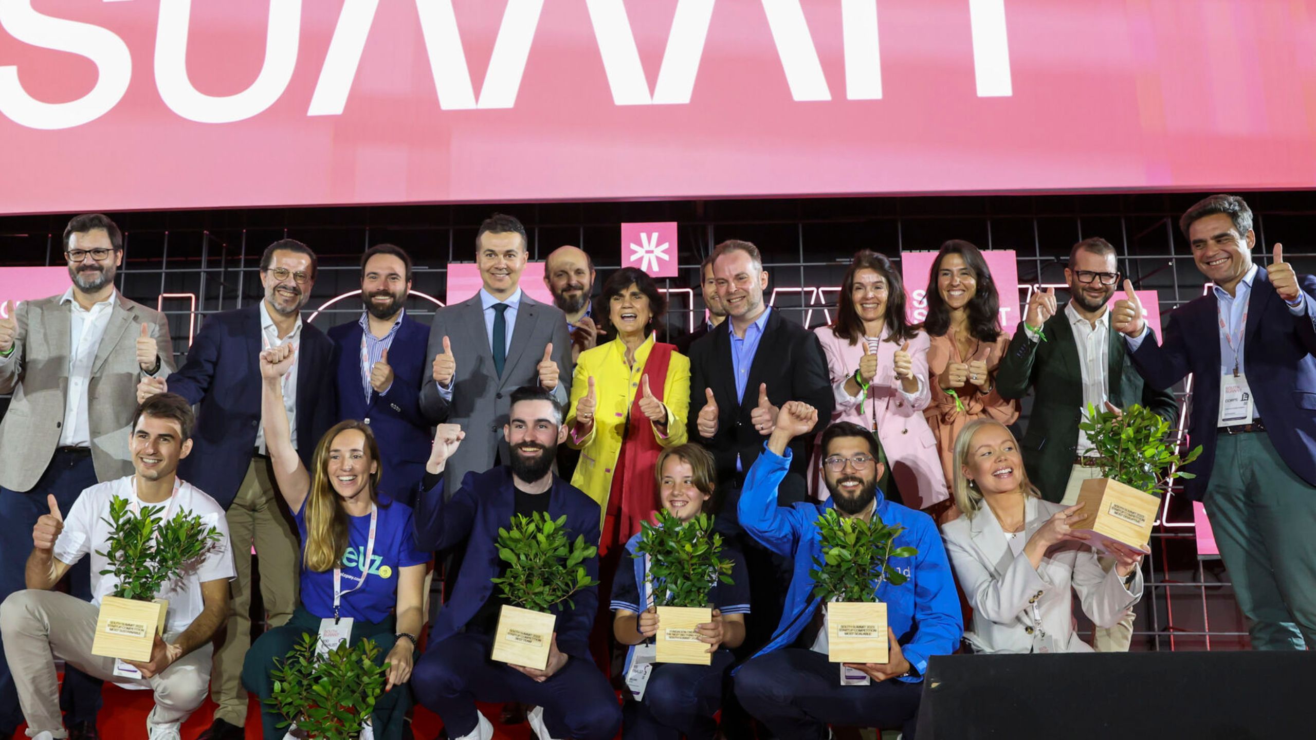 ¡Somos los ganadores de las categorías “Sustainability & ESG” y “Most Sustainable Startup” del South Summit 2023!